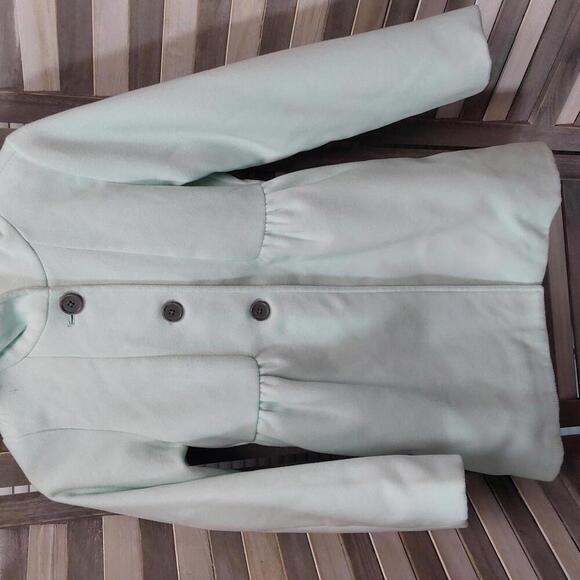 Girls Faux Wool Peacoat | Cat & Jack | M - Picture 1 of 6